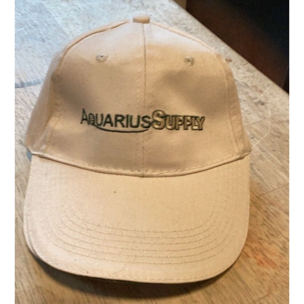 Daystone Aquarius Supply Snapback Hat Tan Vintage Trucker Cap Mens Adjustable